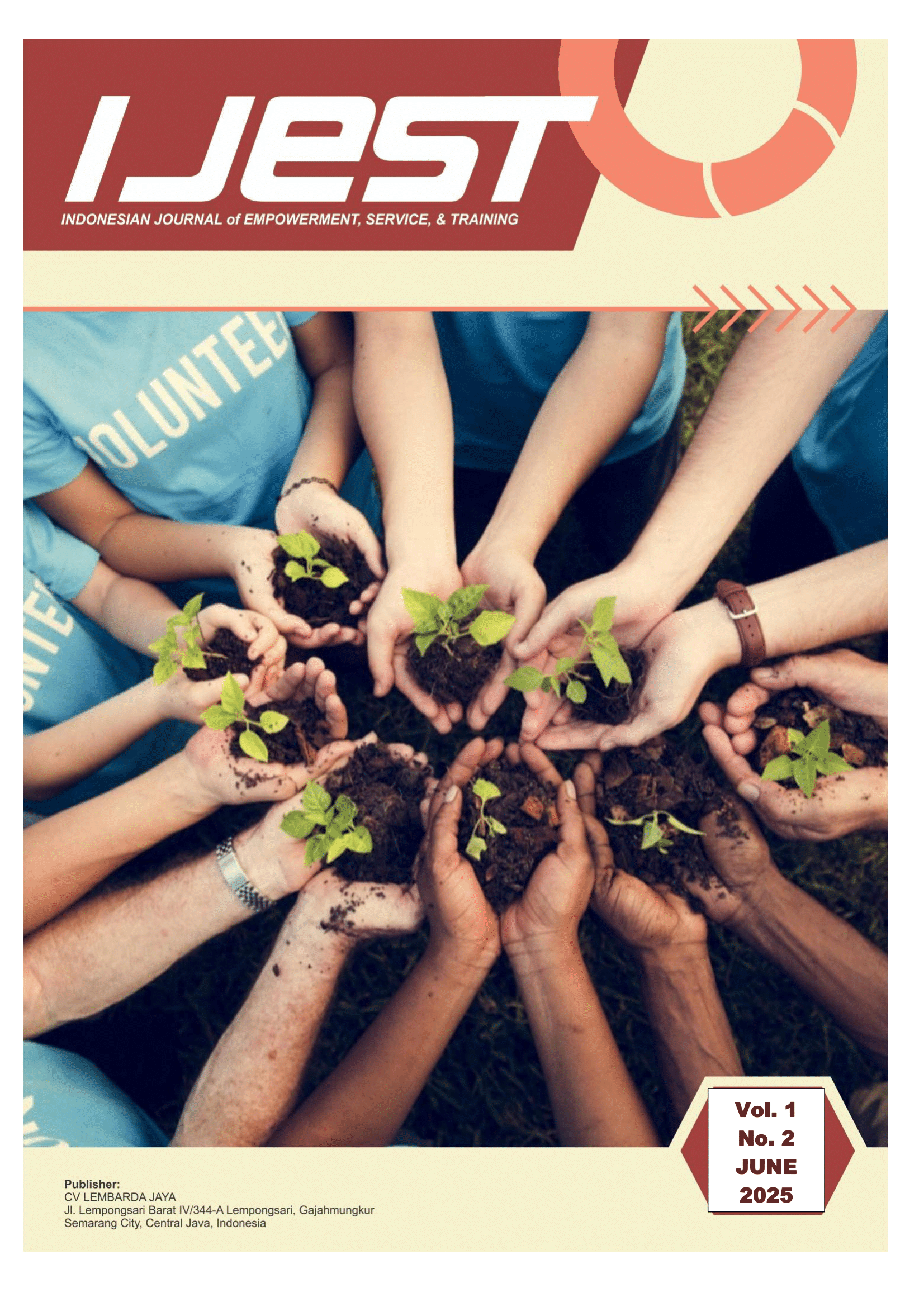 					View Vol. 1 No. 2 (2025): The Indonesian Journal of Empowerment, Service, and Training (IJEST)
				